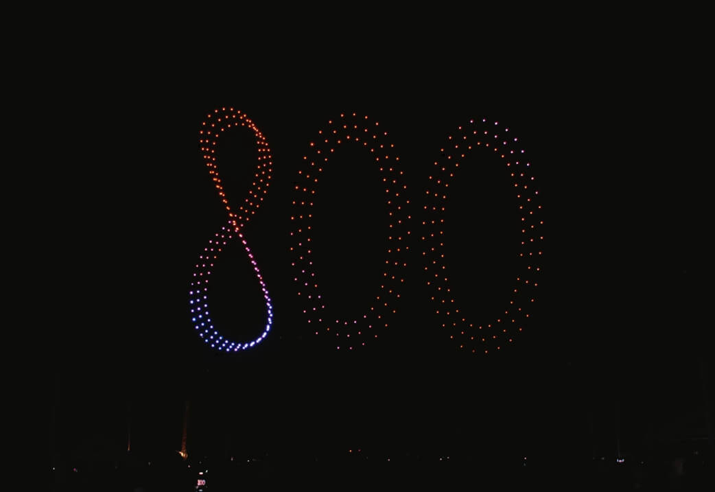 Dronová show
