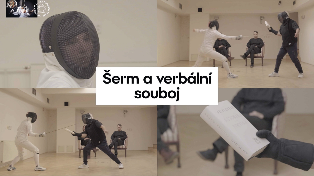Transfer sportovního šermu do umění rétoriky.